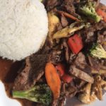 2 A. Biff / Kylling peppersaus  (G, SK, SY)