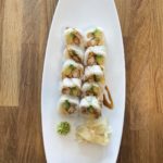 22 E. Tempura scampi i rispapir | 10 STORE BITER (G, SK, SY, E, SE)