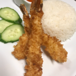 1 B. lnnbakt kylling /scampi /laks  (G, SK) 